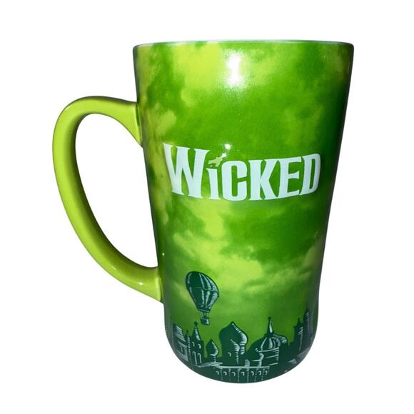 The Musical Wicked "One Short Day" Green Coffee Mug 2023 RARE - Picture 2 of 9